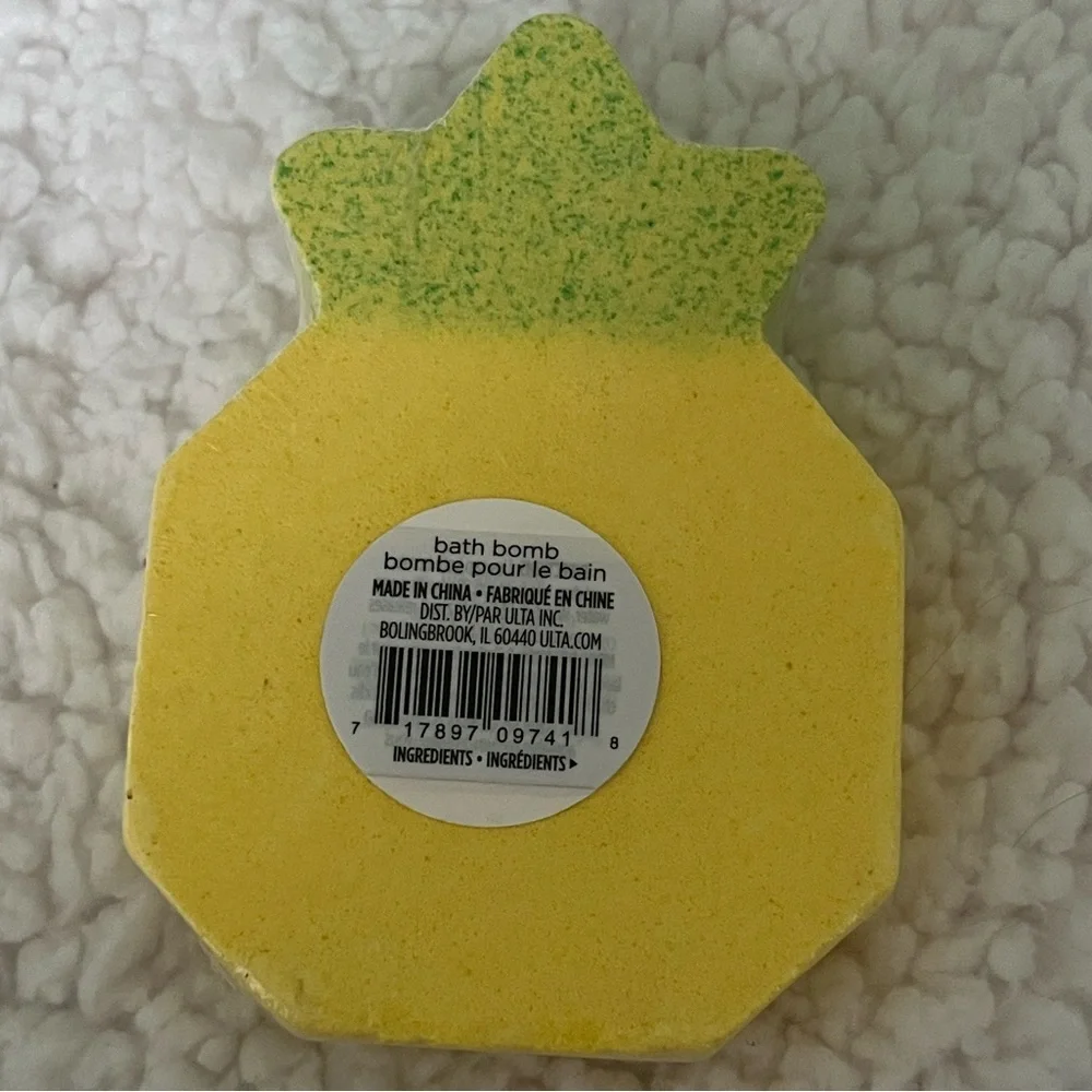 Ulta Beauty Whim Pineapple Bath Soak - Yellow Green Fruit Bomb Health Beauty Spa